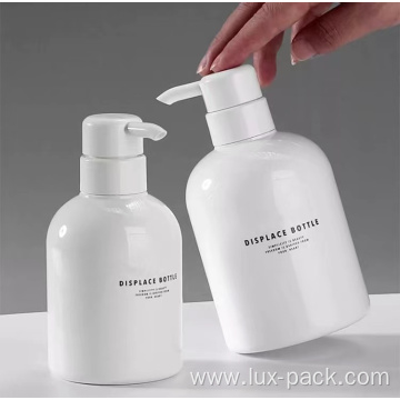 Hot Sale Custom White Plastic 500ml Liquid Soap Bottle